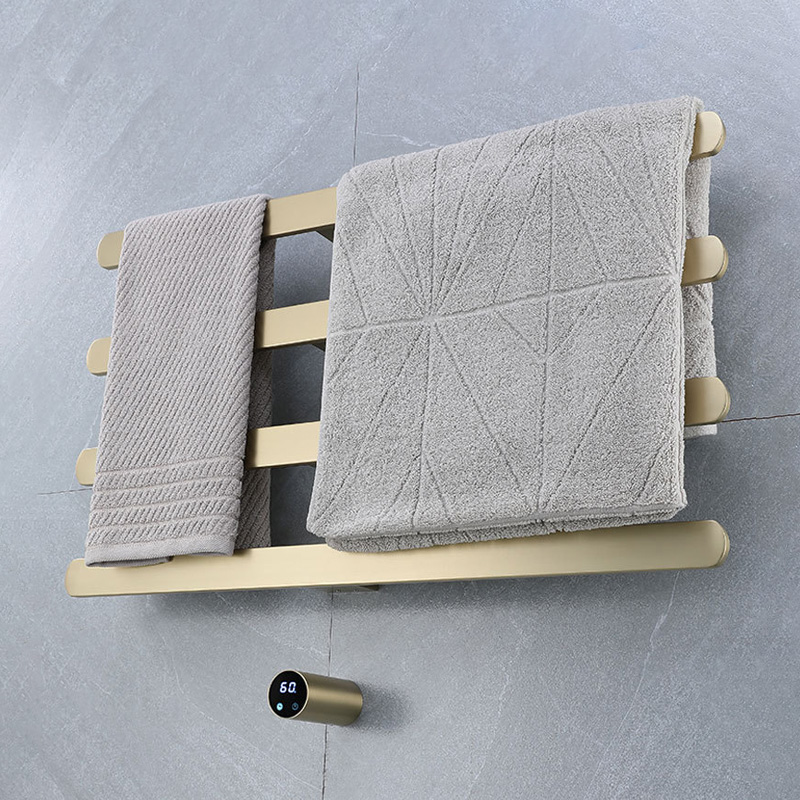 Brushed Gold Bathroom Towel Wa - Towel Warmer Electric ulasan dan harga