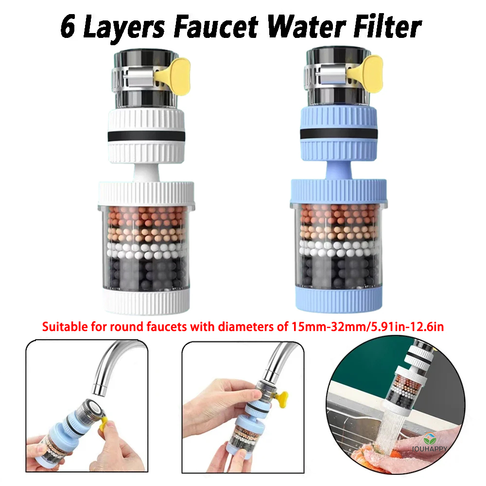 Universal Shower Faucet 6 Laye - Shower Head Rain ulasan dan harga