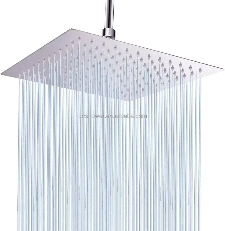 4'' 6'' 8'' 10''  12'' 16'' 20 - Shower Head Rain ulasan dan harga