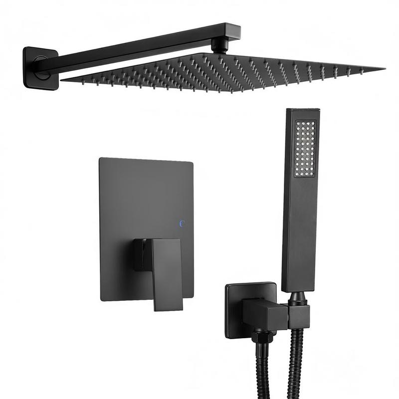 Shower Faucet Set, Rainfall Ba - Shower Head Rain ulasan dan harga