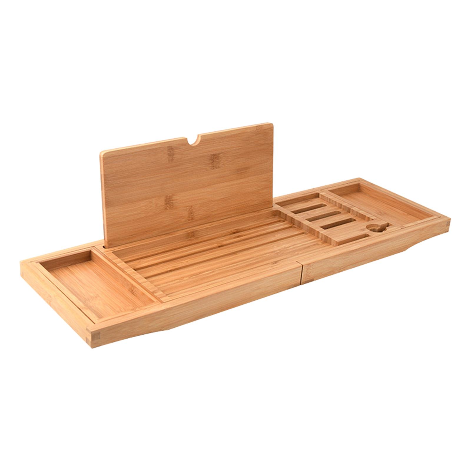 Premium Wooden Bathtub Caddy T - Bath Caddy Tray ulasan dan harga