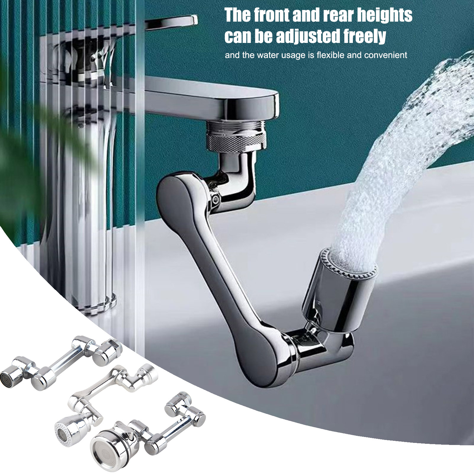 1080 Rotatable Faucet Spray He - Basin Mixer Tap ulasan dan harga