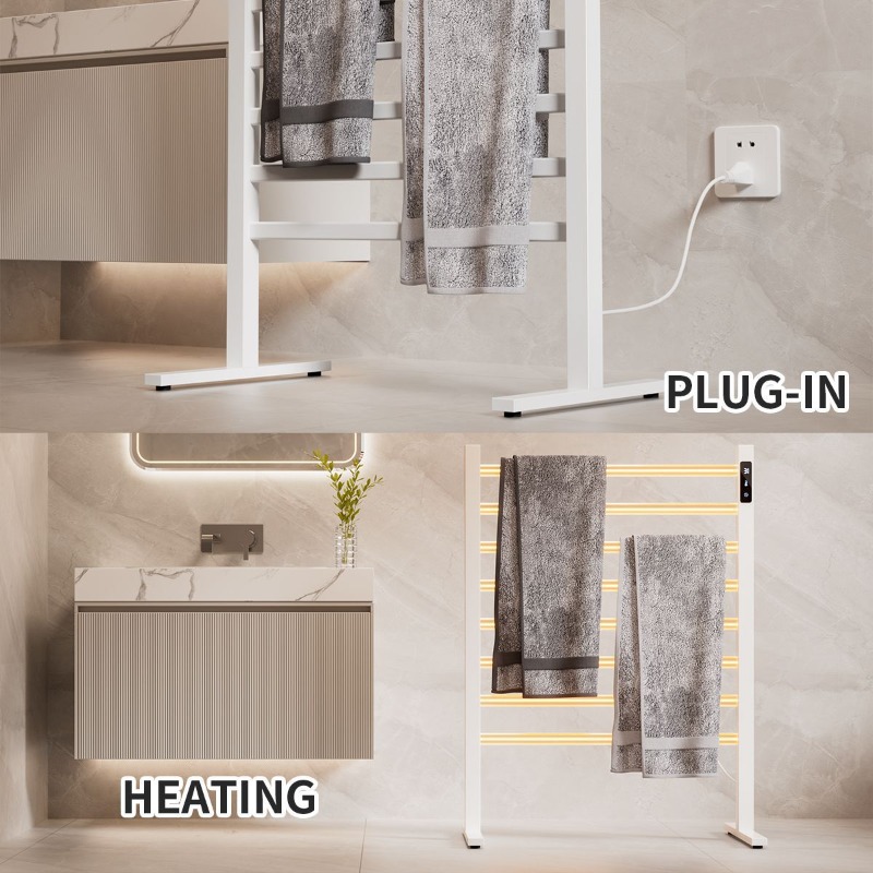 Aluminum Electric Heated Towel - Towel Warmer Electric ulasan dan harga
