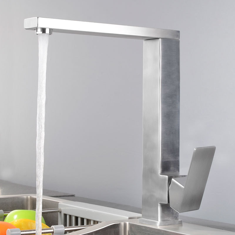 Kitchen Sink Faucet Square Rot - Basin Mixer Tap ulasan dan harga