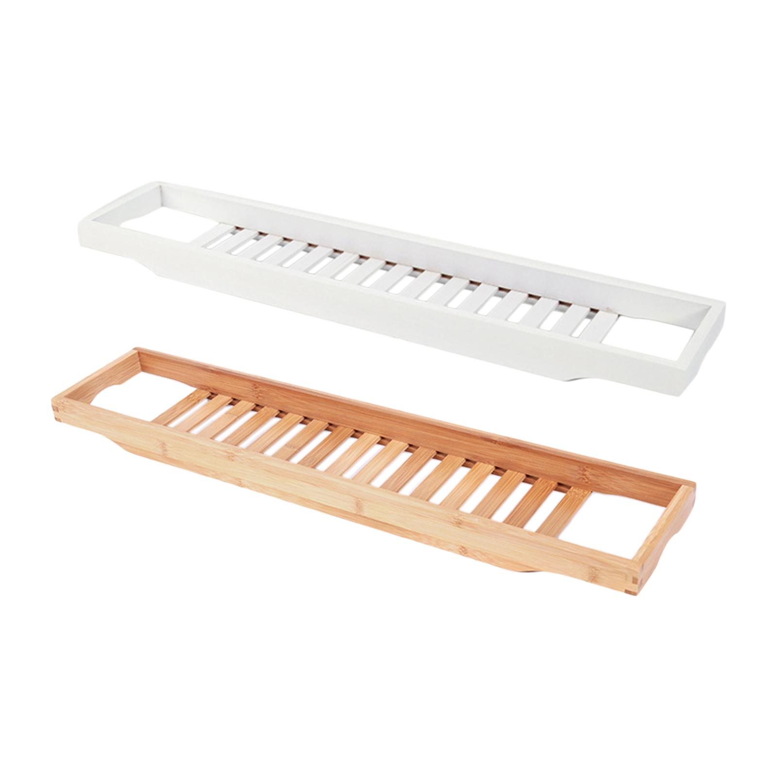 Bamboo Wooden Bathtub Caddy Tr - Bath Caddy Tray ulasan dan harga