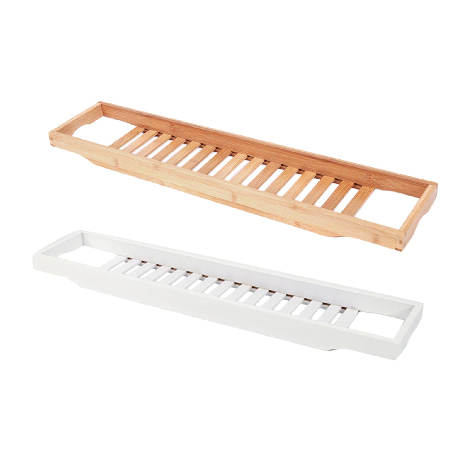 Bamboo Wooden Bathtub Caddy Tr - Bath Caddy Tray ulasan dan harga