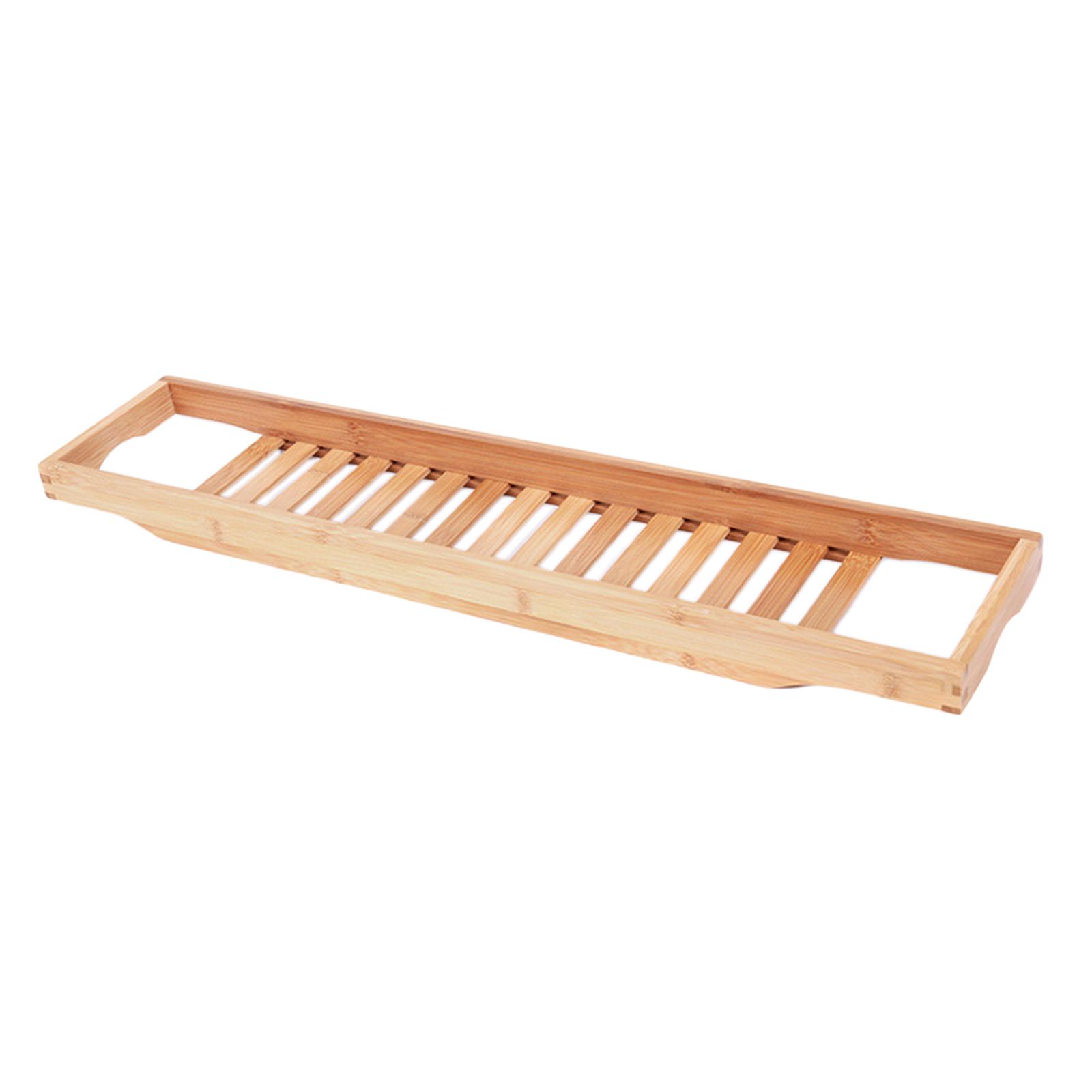 Bamboo Wooden Bathtub Caddy Tr - Bath Caddy Tray ulasan dan harga