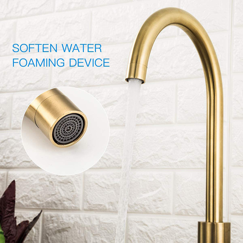 Stainless Steel Brushed Gold F - Home Hardware Bathroom Faucets ulasan dan harga