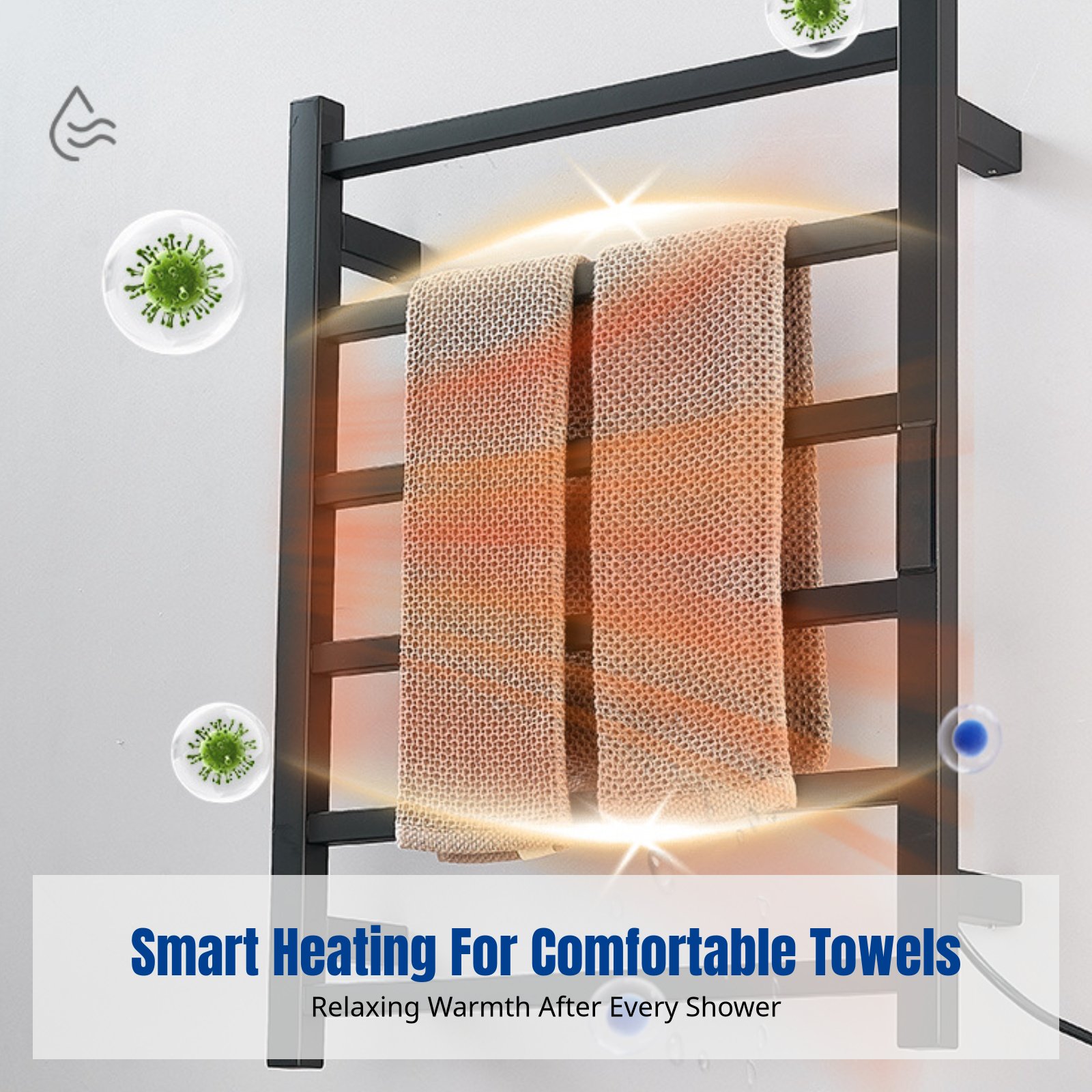 Smart Electric Towel Rack, Hea - Towel Warmer Electric ulasan dan harga