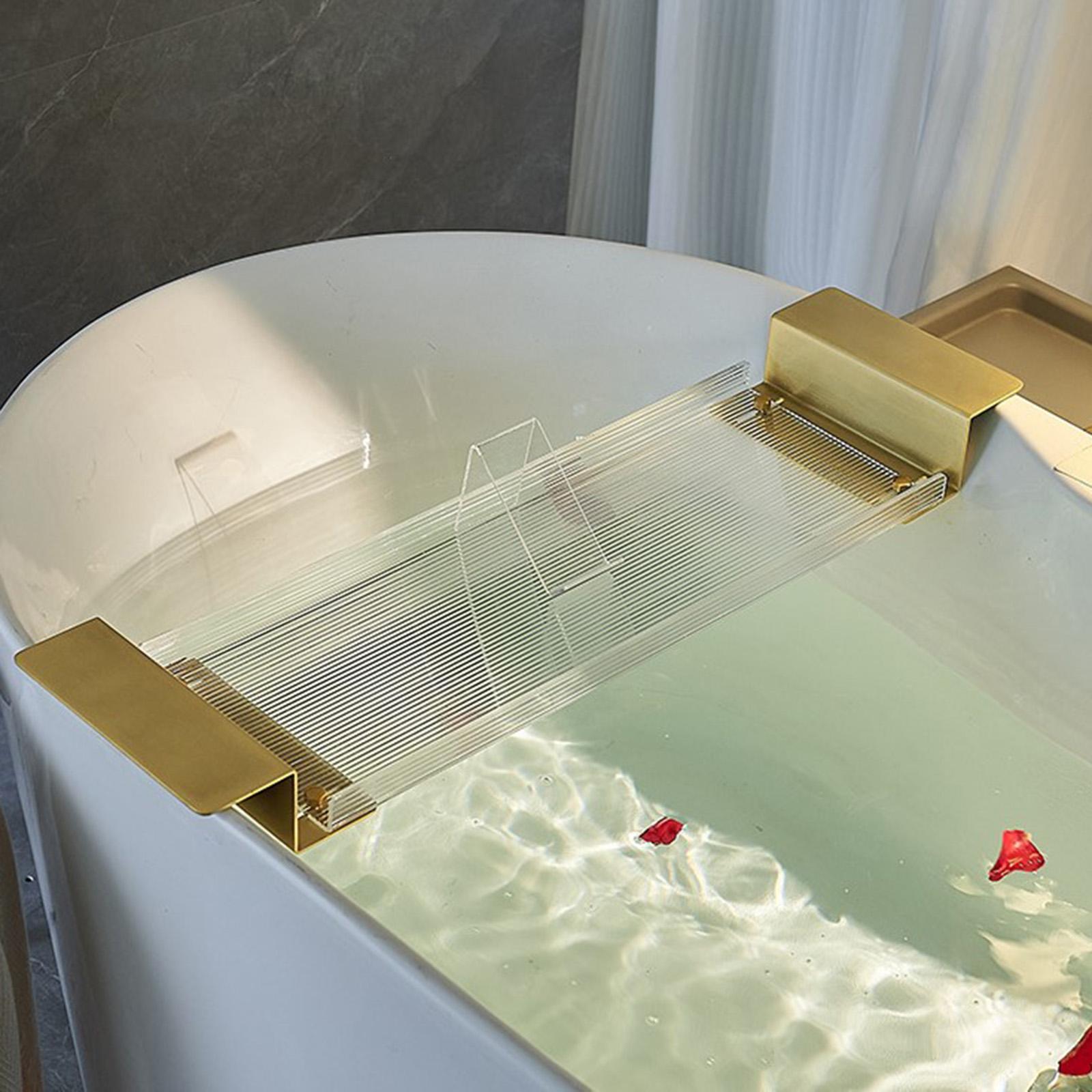 Acrylic Bathtub Tray Extendabl - Bath Caddy Tray ulasan dan harga
