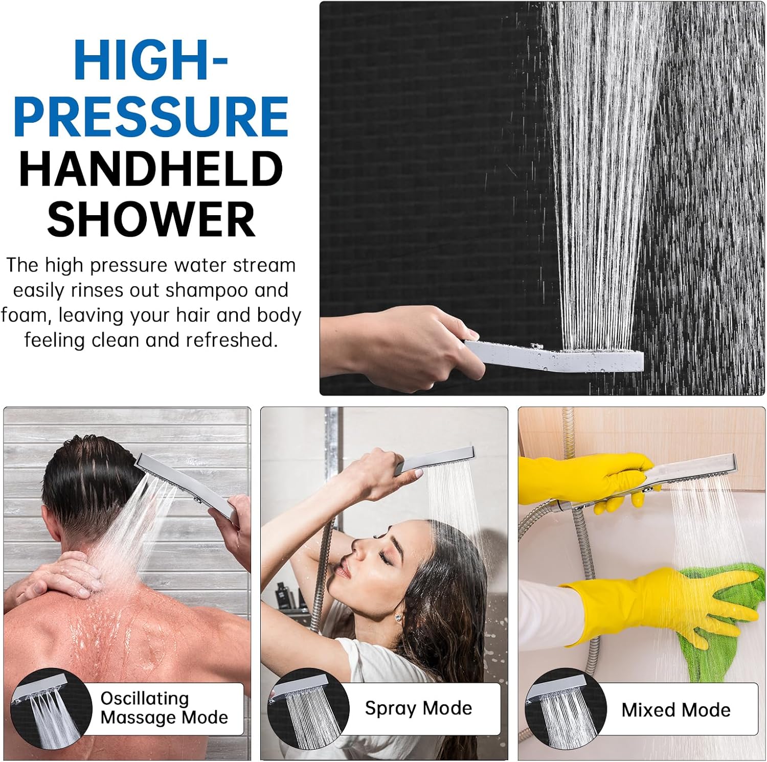12 Inch All Metal Rain Shower  - Shower Head Rain ulasan dan harga