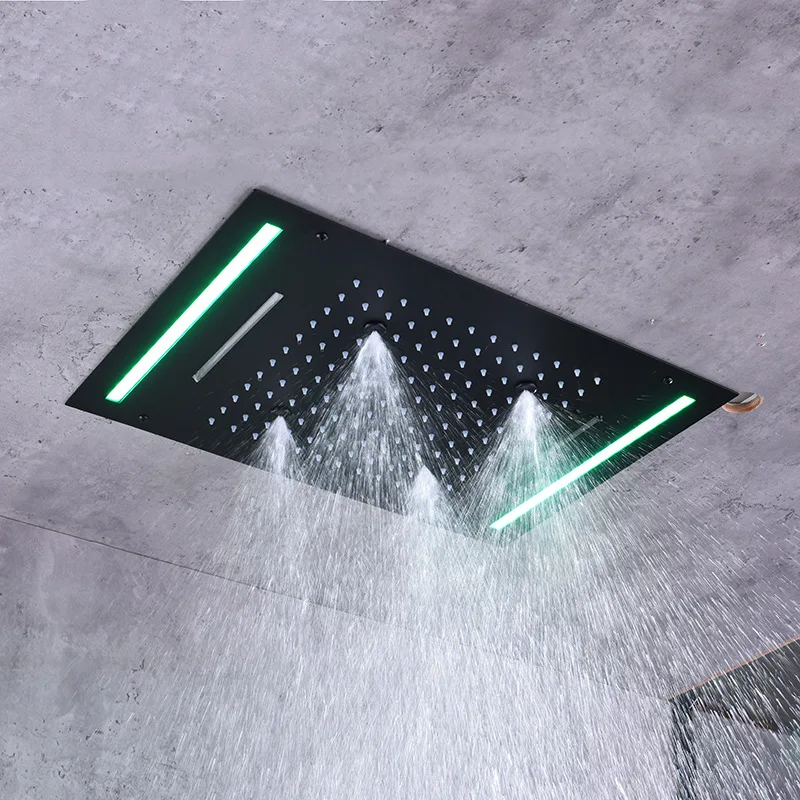 Ceiling Bathroom Rain LED Over - Shower Head Rain ulasan dan harga