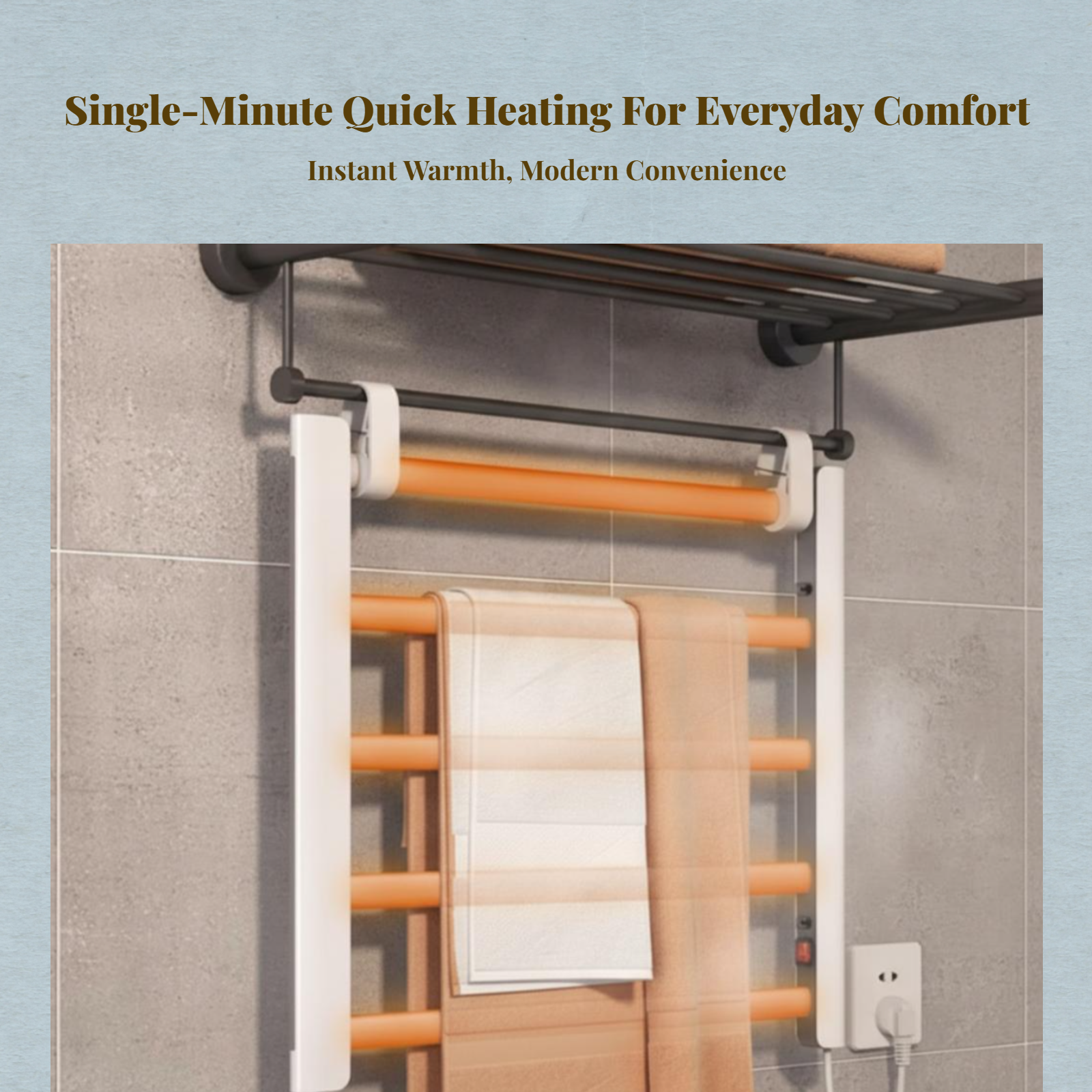 Electric Towel Warmer Aluminum - Towel Warmer Electric ulasan dan harga