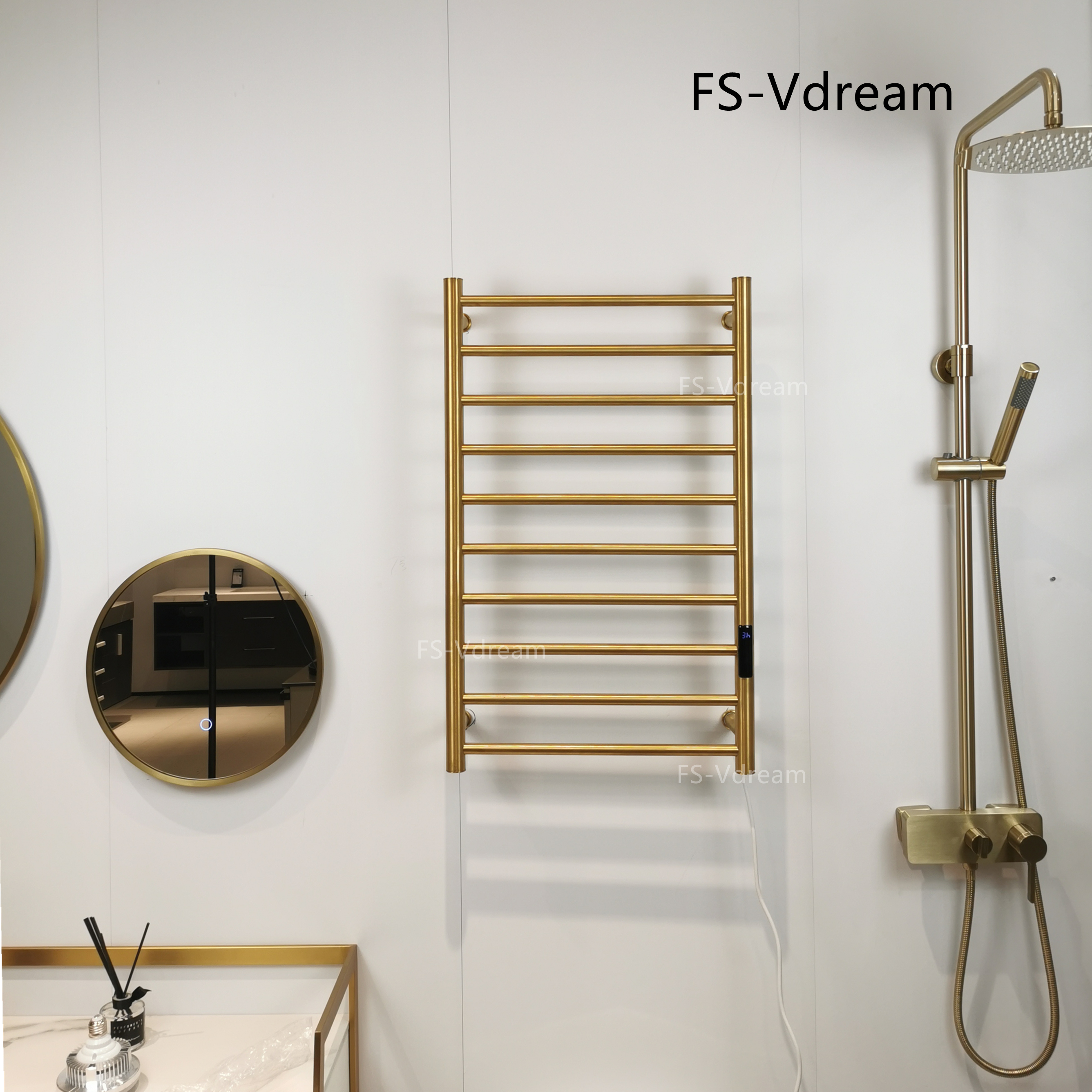 Bathroom equipment 304 stainle - Towel Warmer Electric ulasan dan harga