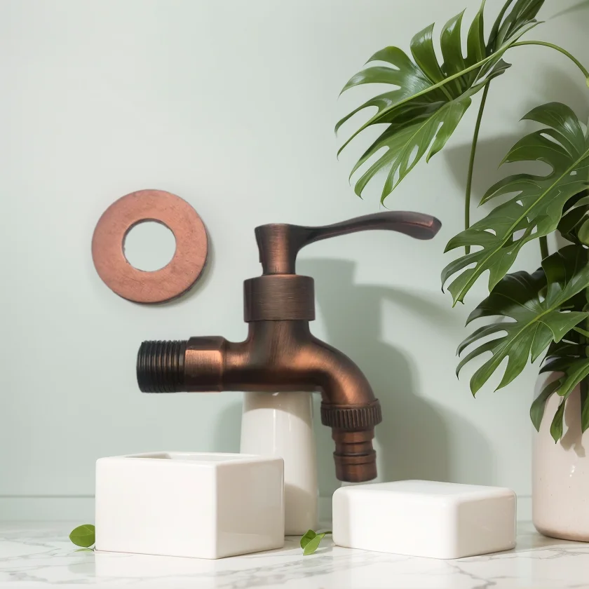 Outdoor Faucet  Anituqe Bronze - Basin Mixer Tap ulasan dan harga