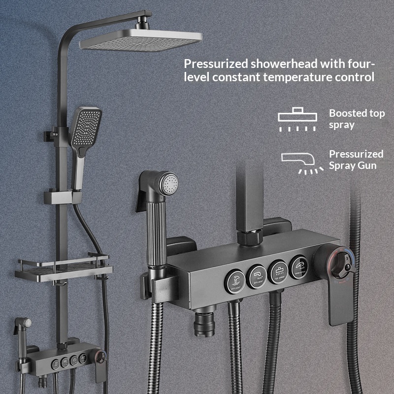 Stainless Steel Shower Set Ant - Shower Head Rain ulasan dan harga