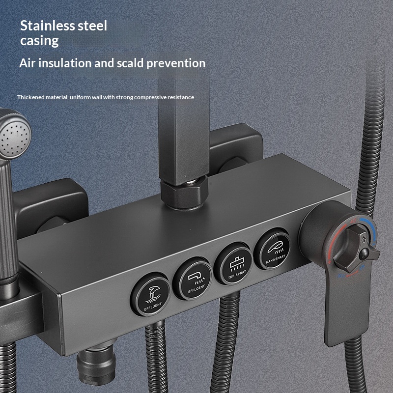 Stainless Steel Shower Set Ant - Shower Head Rain ulasan dan harga