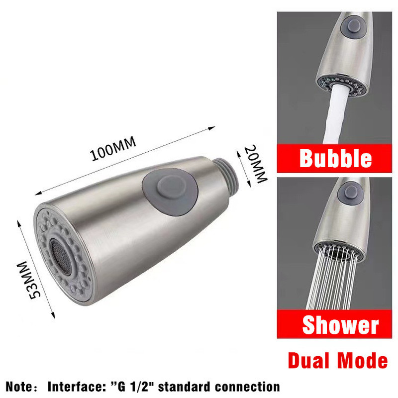 2 Mode Kitchen Pull Out Faucet - Basin Mixer Tap ulasan dan harga