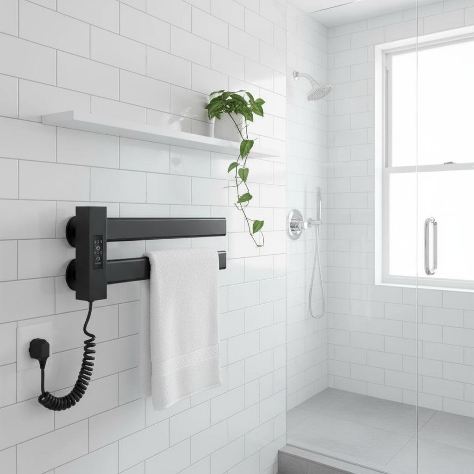 Smart Towel Heating Rack Quick - Towel Warmer Electric ulasan dan harga