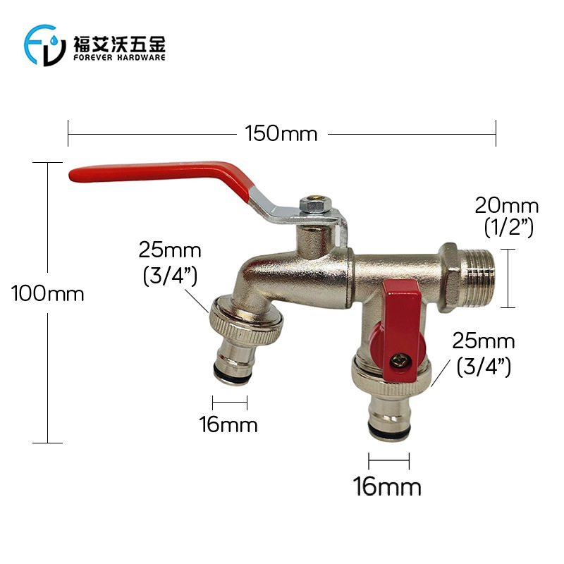 Zinc Alloy One Inlet Two Outle - Home Hardware Bathroom Faucets ulasan dan harga
