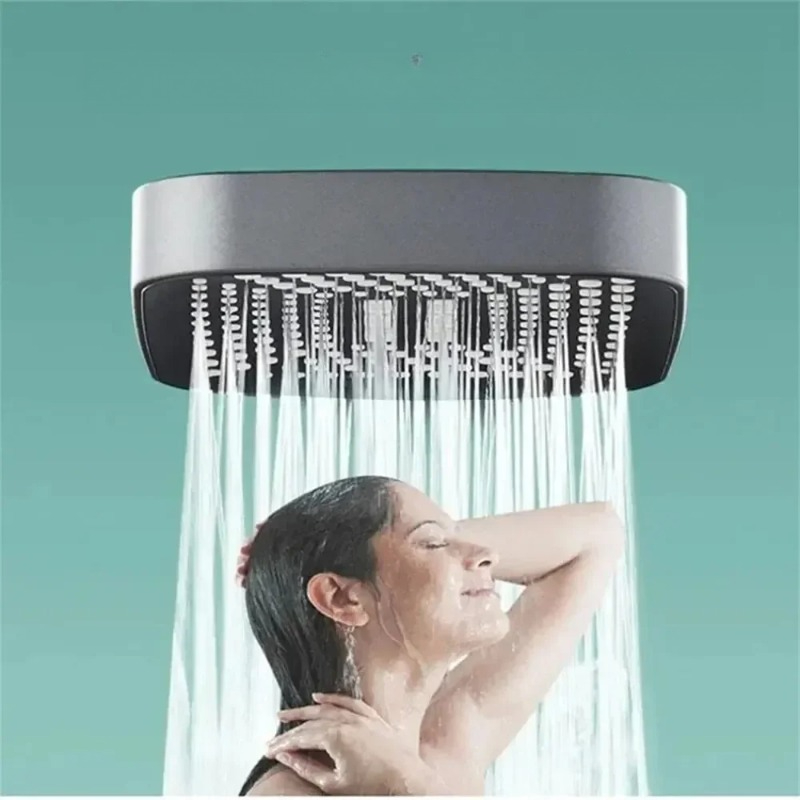 Adjustable 3-Mode High Pressur - Shower Head Rain ulasan dan harga
