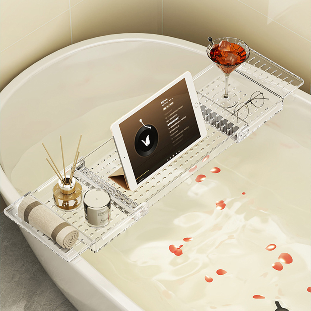 Luxury Expandable Bathtub -Cad - Bath Caddy Tray ulasan dan harga